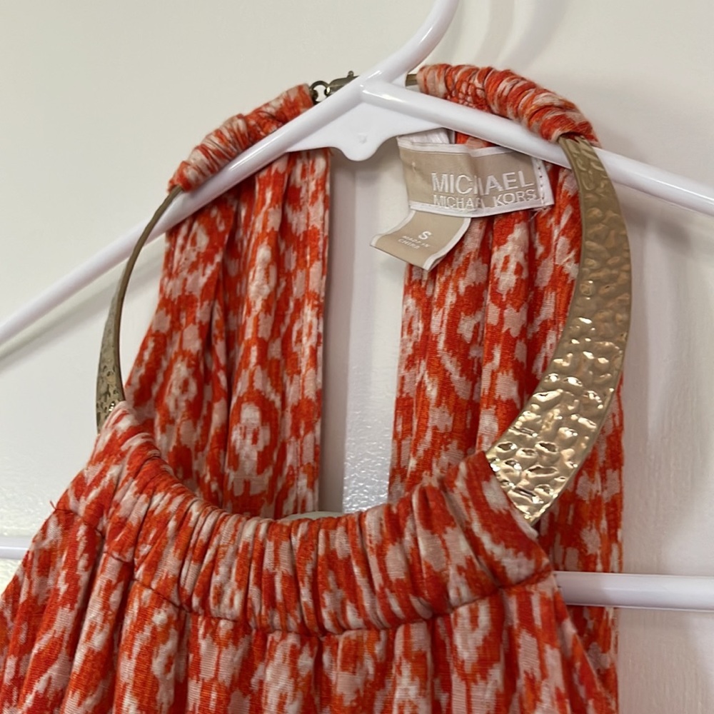 Michael Kors Maxi-dress tribal print